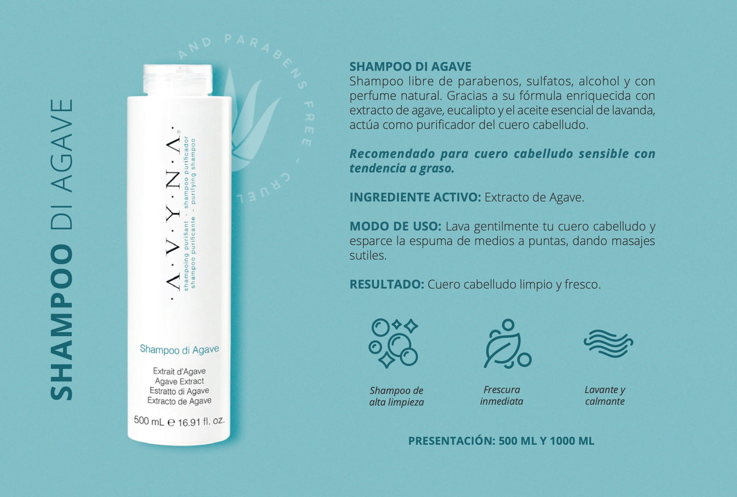 Shampoo di Agave