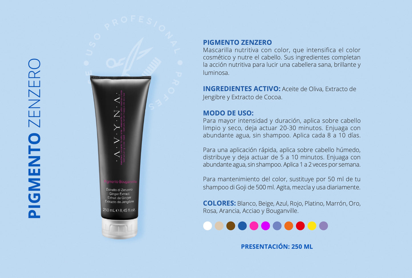 Pigmento Zenzero - Acciaio
