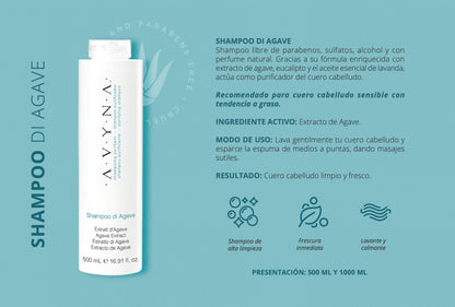 Shampoo di Agave